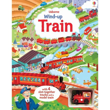 Wind-Up Train Book (2014年版 玩具書)【禮筑外文書店】