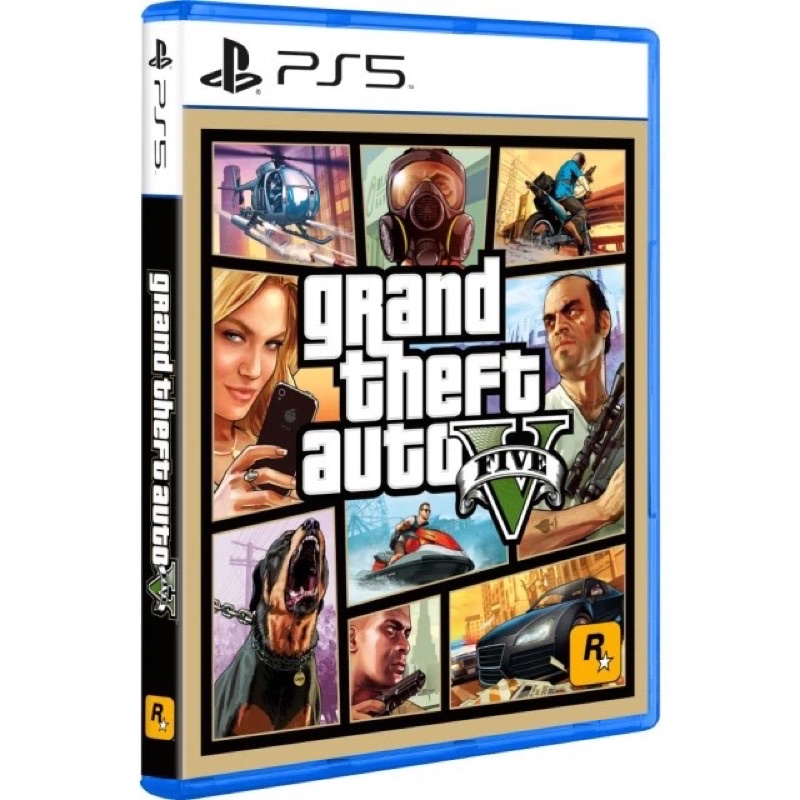 ［現貨］［全新未拆］PS5-GTA5俠盜獵車手5