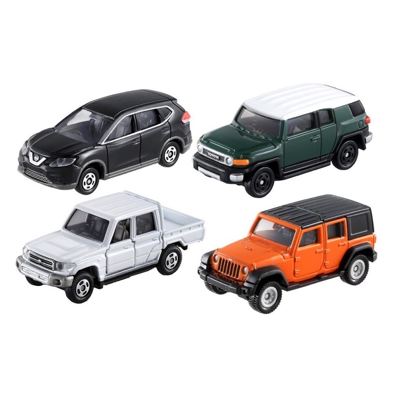 日本 多美小汽車 TOMICA 四入山路吉普車 收藏車款