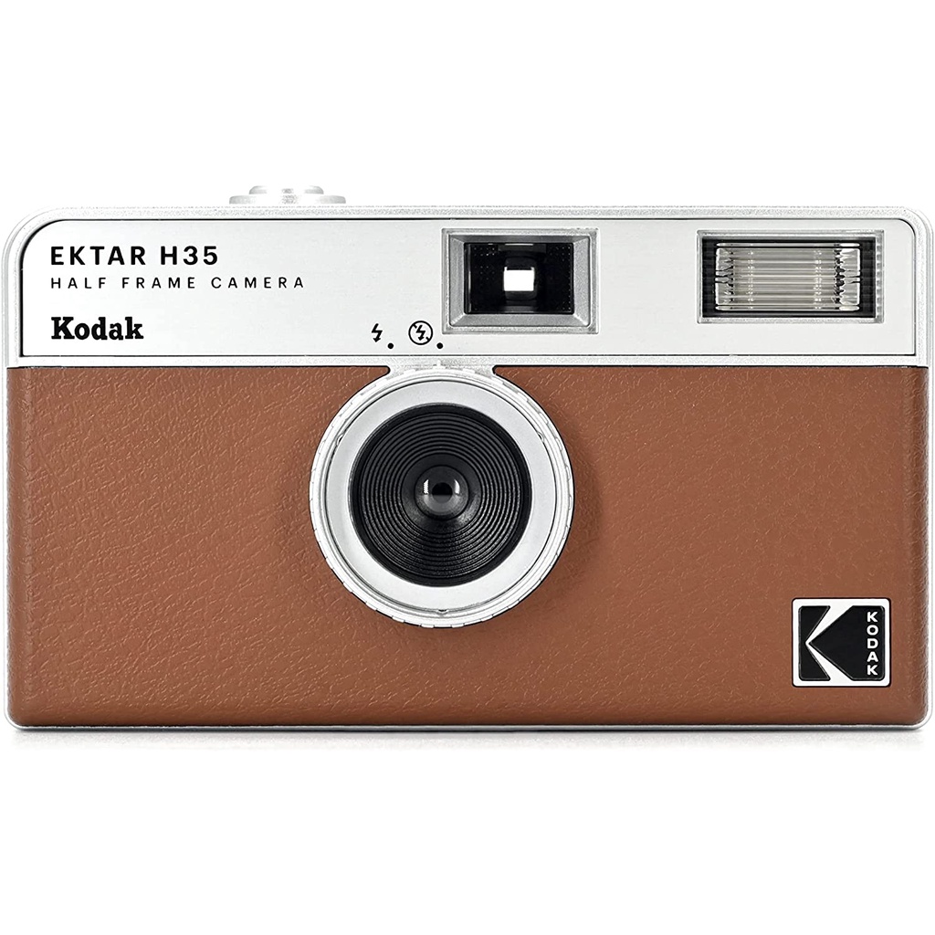 現貨馬上出 贈電池 柯達 Kodak Ektar H35 (咖) 半格菲林相機 底片相機 半格相機 LOMO 即可拍相機