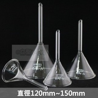 | 立聖實驗器材 | 玻璃漏斗12cm～15cm 三角漏斗 過濾漏斗