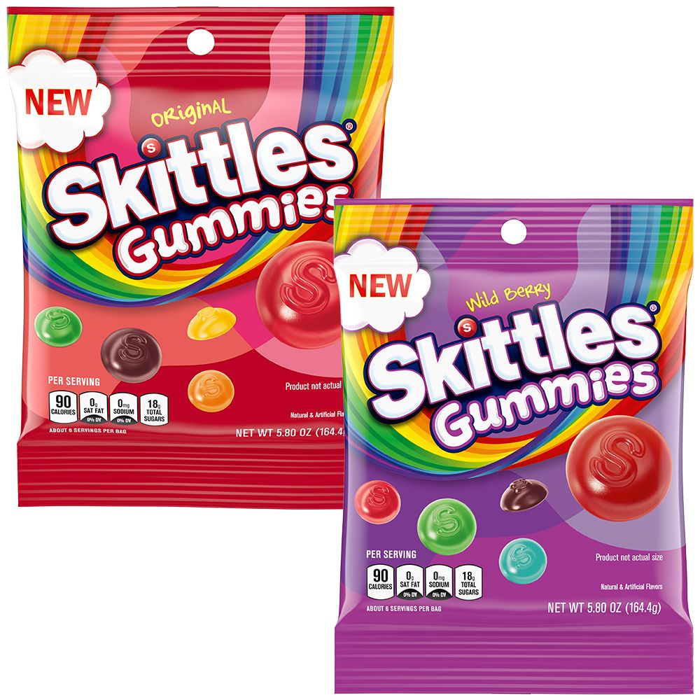 現貨🔥 Skittles 🇺🇸美國 彩虹糖 Skittles Gummies 彩虹糖軟糖系列 83.1g