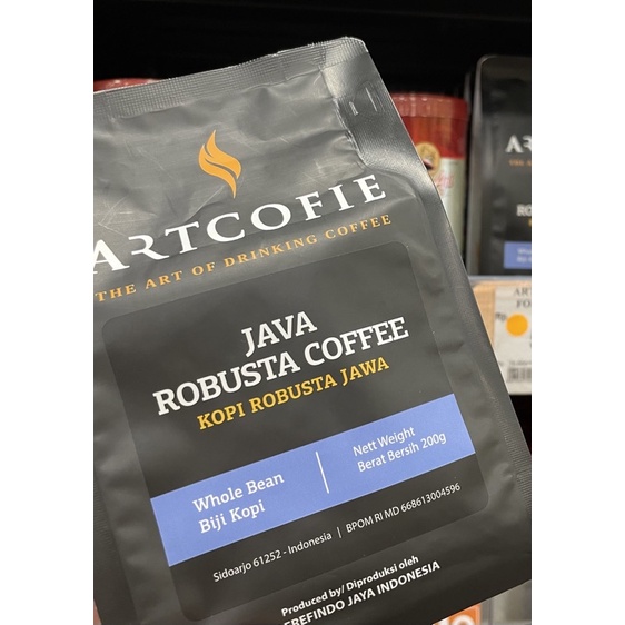 【現貨】ARTCOFIE JAVA ROBUSTA Ground Coffee印尼ARTCOFIE爪哇羅布斯塔咖啡豆