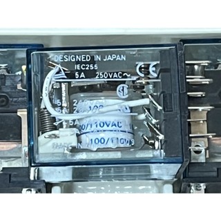 歐姆龍 MY2NJ OMRON (附燈)小型功率繼電器 RELAY 全新現貨 100/110VAC