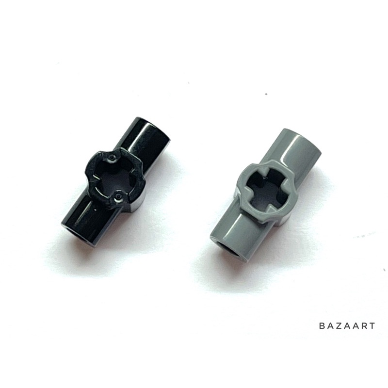 二手樂高 LEGO 連接器 十字孔 插硝 軸套 科技 套筒 黑色 深灰色 24122