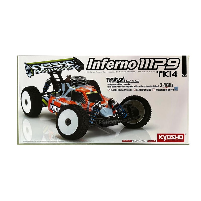 （售完）KYOSHO 京商 1/8 GP 鬼王 Inferno MP9 TKI4 V2 •33021