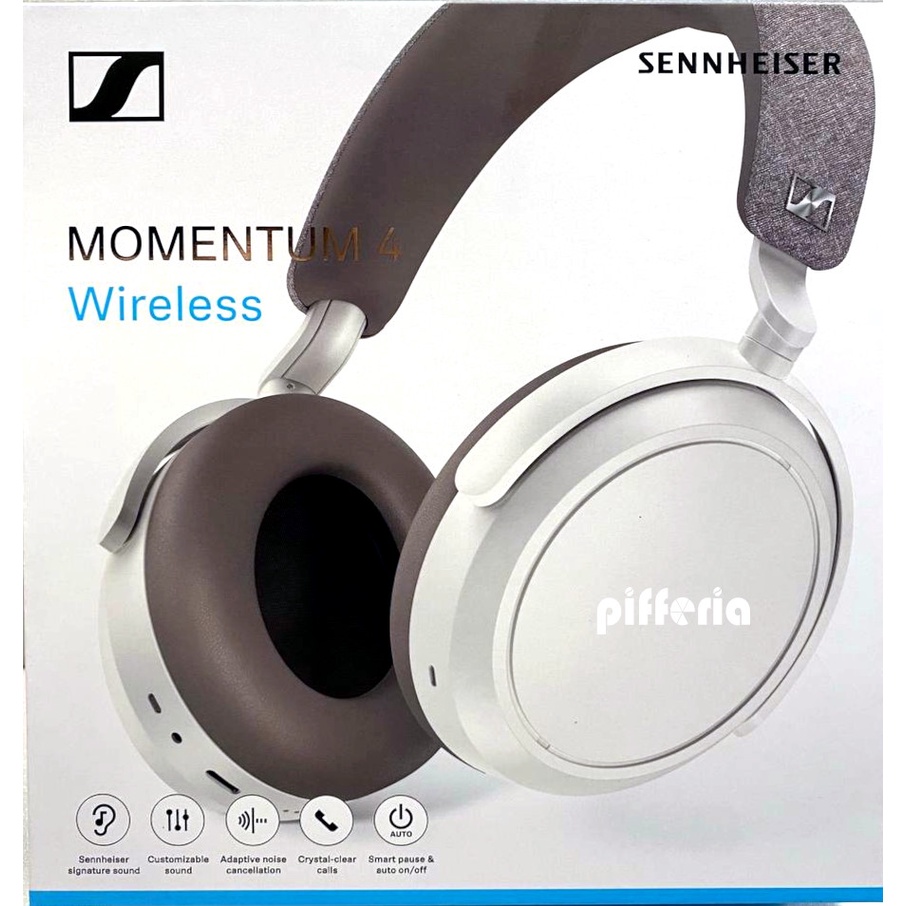 10%回饋 台灣公司貨 Sennheiser 森海塞爾 Momentum 4 Wireless 主動降噪耳罩式藍牙耳機