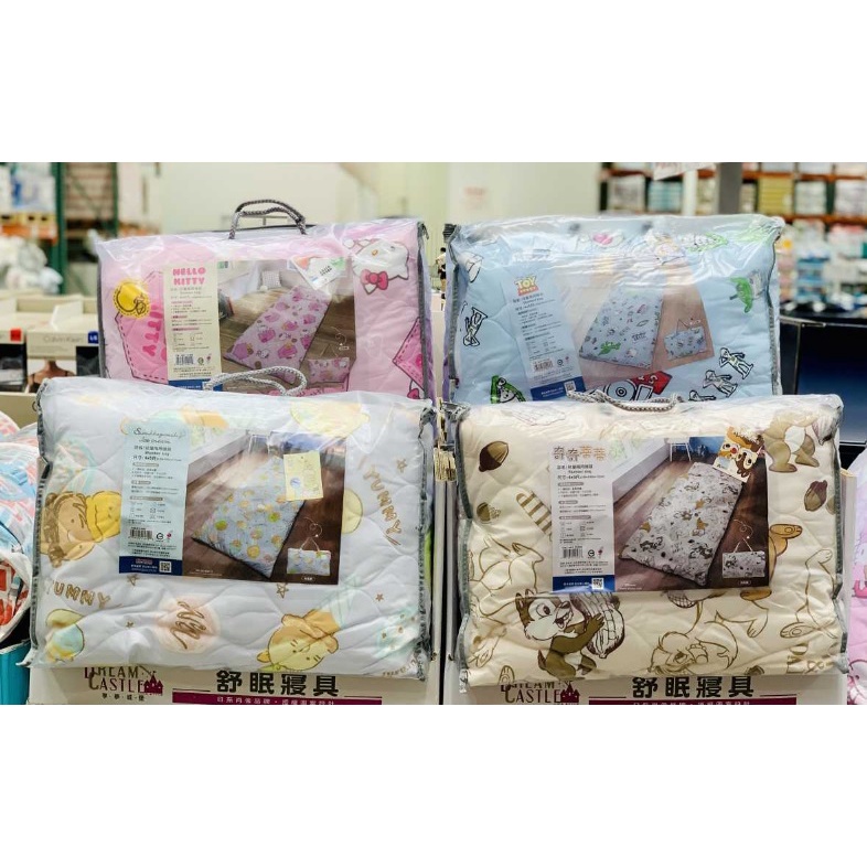 COSTCO好市多代購LICENSED日本卡通兒童睡袋(1入)長寬 150*120可全攤開當小暖被使用#111840