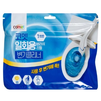 Comet 廁所清潔劑補充裝一次性 1bag(24ea) 韓國 EasyDrop Coupang