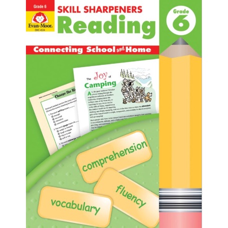 Skill Sharpeners Reading, Grade 6/Martha Cheney【禮筑外文書店】