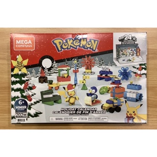 MEGA CONSTRUX 現貨 美國進口正版 Pokemon 寶可夢 聖誕 倒數月曆 積木 拼接玩具