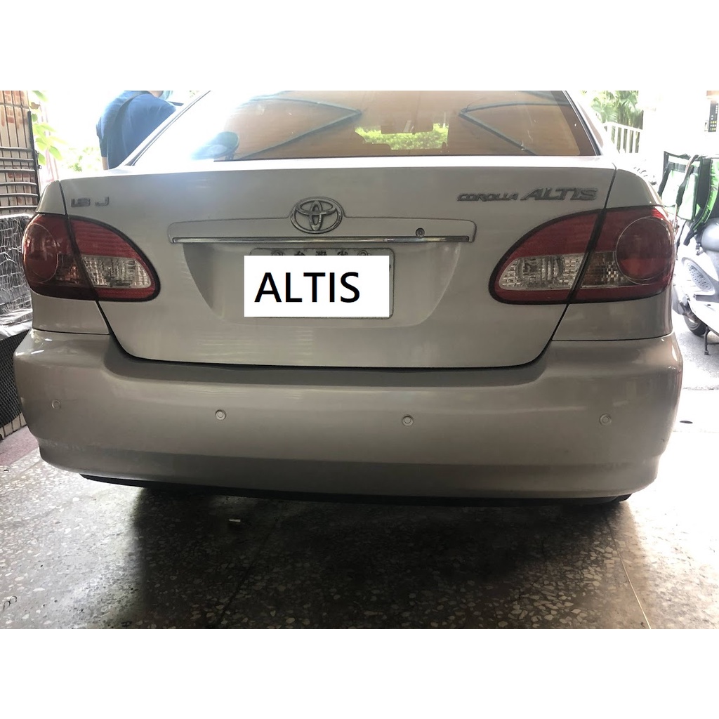 新店【阿勇的店】TOYOTA 2001~2009 ALTIS 4眼坎入式 完工價2000元/保固一年ALTIS倒車雷達