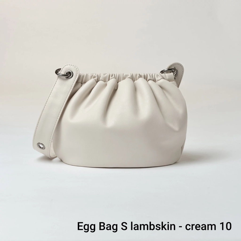 【SAMO ONDOH】Egg Bag S lambskin - cream 10 台灣唯一正版代理 現貨 韓國包包