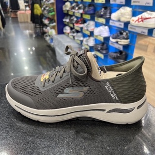 SKECHERS GO WALK 6 男款 休閒 慢跑鞋 216258TPE 鐵灰 免綁帶 健走 緩震 舒適