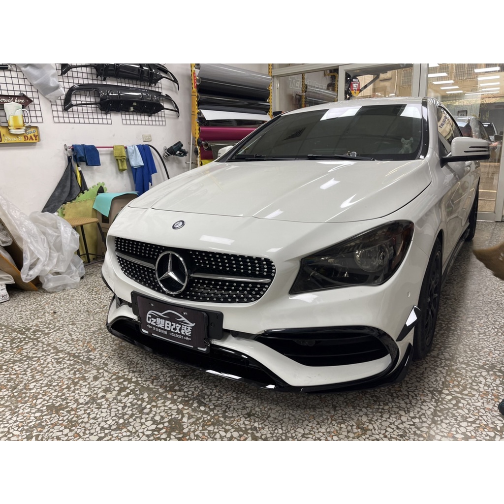 《GZ雙Ｂ改裝》賓士 BENZ BMW 空力套件 W117 Cla250 45前保桿總成