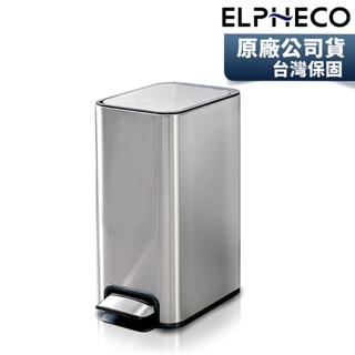 ELPHECO 不鏽鋼腳踏緩降靜音垃圾桶 ELPH7611【限宅配】