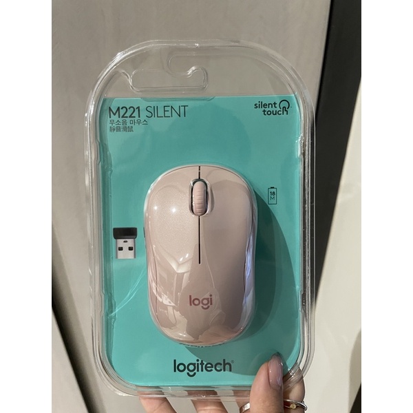 Logitech  M221 靜音無線滑鼠