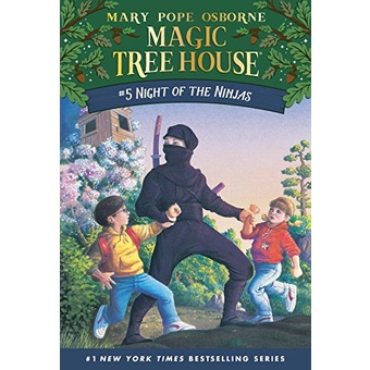 Magic Tree House #5: Night of the Ninjas (平裝本)/Mary Pope Osborne【三民網路書店】