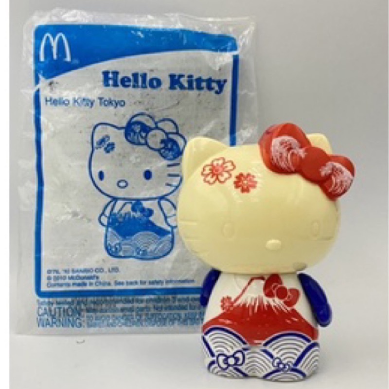 ‼️絕版‼️全新現貨 2010年 麥當勞 Hello kitty  凱蒂貓系列 凱蒂貓  公仔 玩具日系風格