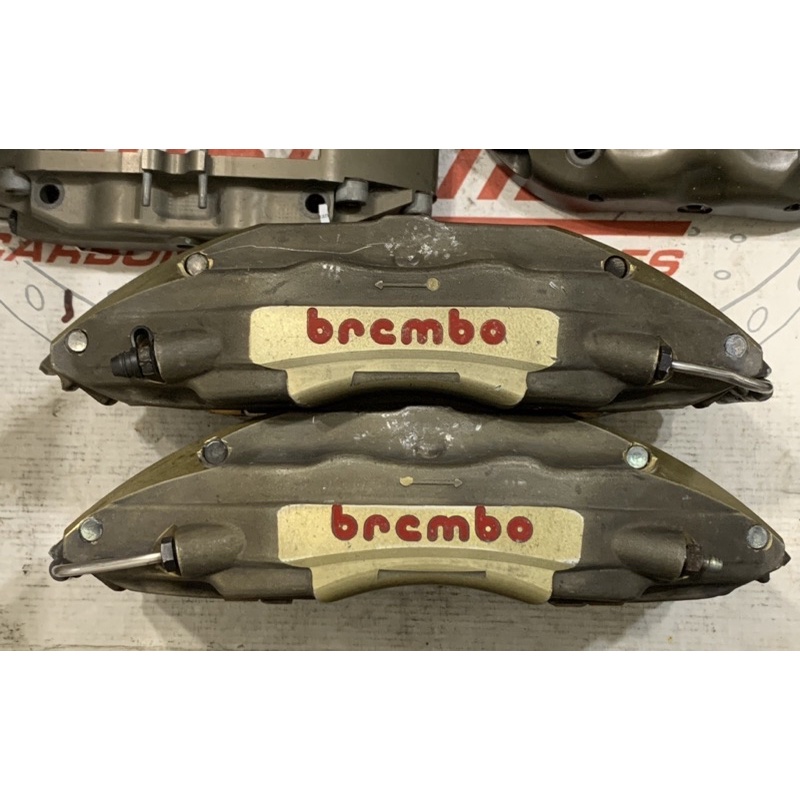 中古 Brembo Racing GT3 R 四活塞卡鉗 加贈全新Pagid煞車皮