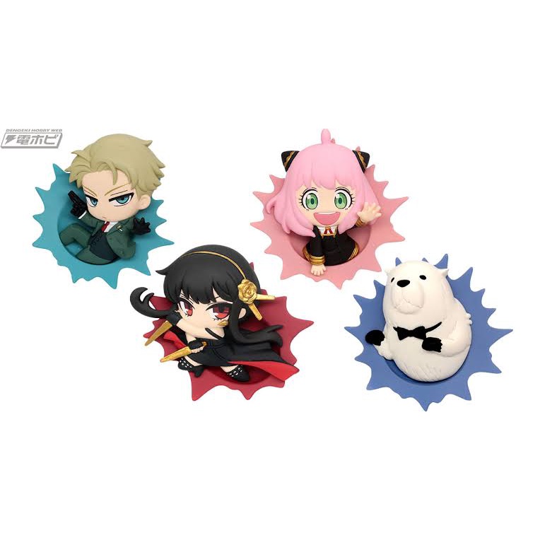 間諜家家酒 spy x family 日版 小公仔磁鐵冰箱貼 安妮亞 彭德 約兒 羅伊德 日本直送