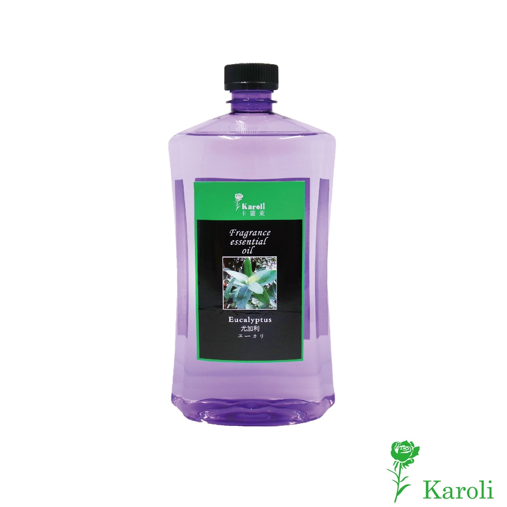 【Karoli香氛】尤加利  薰香汽化精油 1000ml 香薰瓶專用 快速除臭 除烤肉味  快油煙味 除霉味