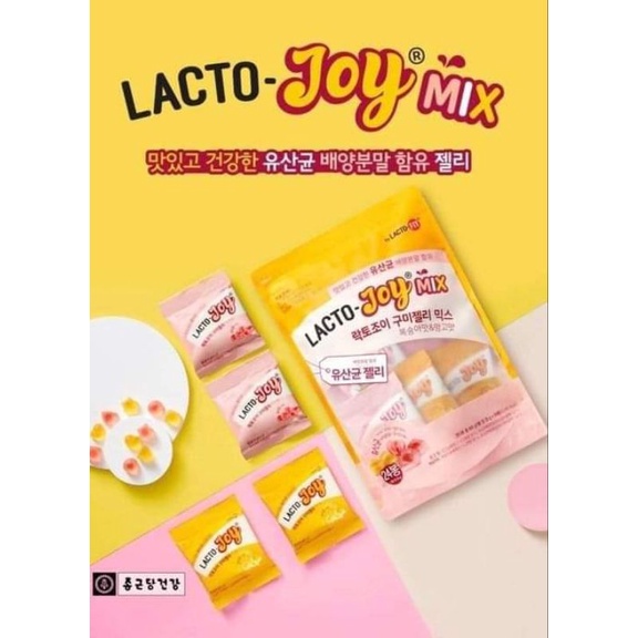 ❤️現貨❤️韓國LACTO 益生菌爆漿造型軟糖 #綜合包 (24包入) 600G/袋
