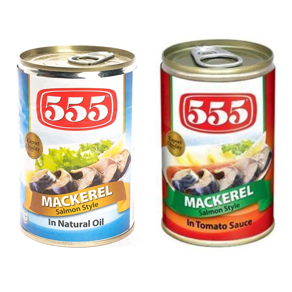 菲律賓 555  鯖魚 罐頭 mackerel 155g