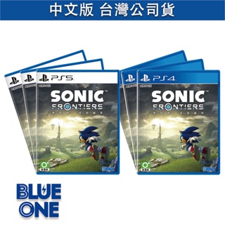 全新現貨 PS5 PS4 索尼克 未知邊境 中文版 遊戲片 BlueOne電玩
