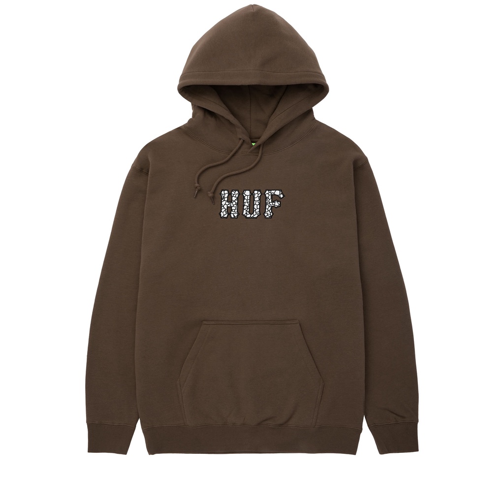 HUF 22HOL-PF00543 男生帽T 長T 刷毛T 帽T LOGO NEVERMIND