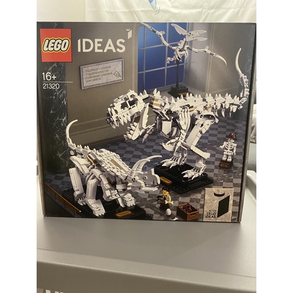 全新正版LEGO恐龍化石ideas21320