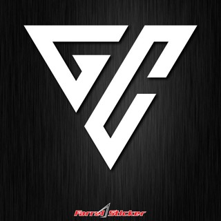 Gc 標誌貼紙 VIRAL GC MOTOR HITS 切割貼紙
