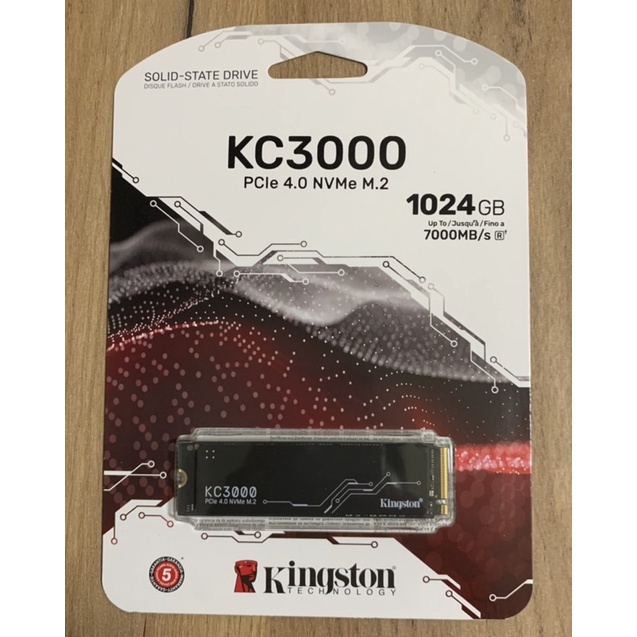 金士頓 Kingston KC3000/1TB SSD
