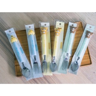 不鏽鋼餐具 湯匙 叉子-拉拉熊 Rilakkuma san-x 日本進口正版授權