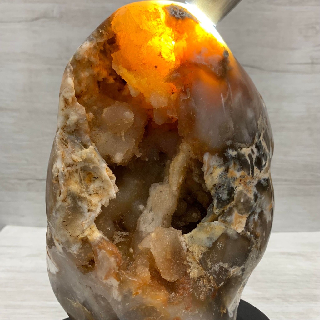 【福藝古玩批發】嚴選 天然黃水晶 3.2公斤 招財 異象 黃水晶鎮 招財聚寶 原礦 擺件 附底座 ~ 110702