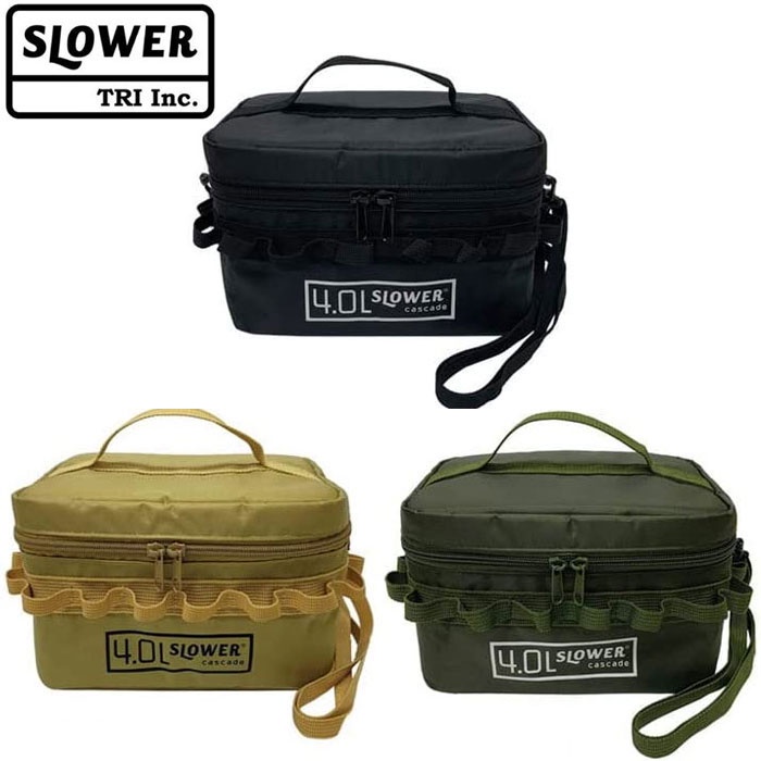 SLOWER SOFT COOLER CASCADE 4.0L 兩用 手提袋 側背包 保鮮袋 冷藏袋 保冰袋 (三色)