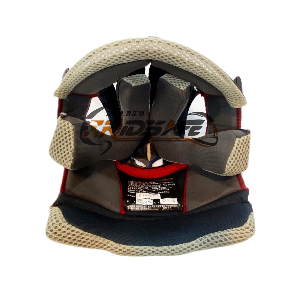 《RIDESAFE》M2R OX-2 安全帽 配件 內襯 頭頂內襯 兩頰內襯