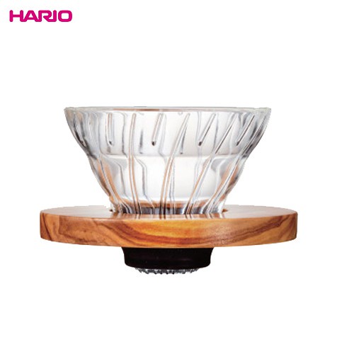 【新篇章咖啡】HARIO 橄欖木玻璃濾杯