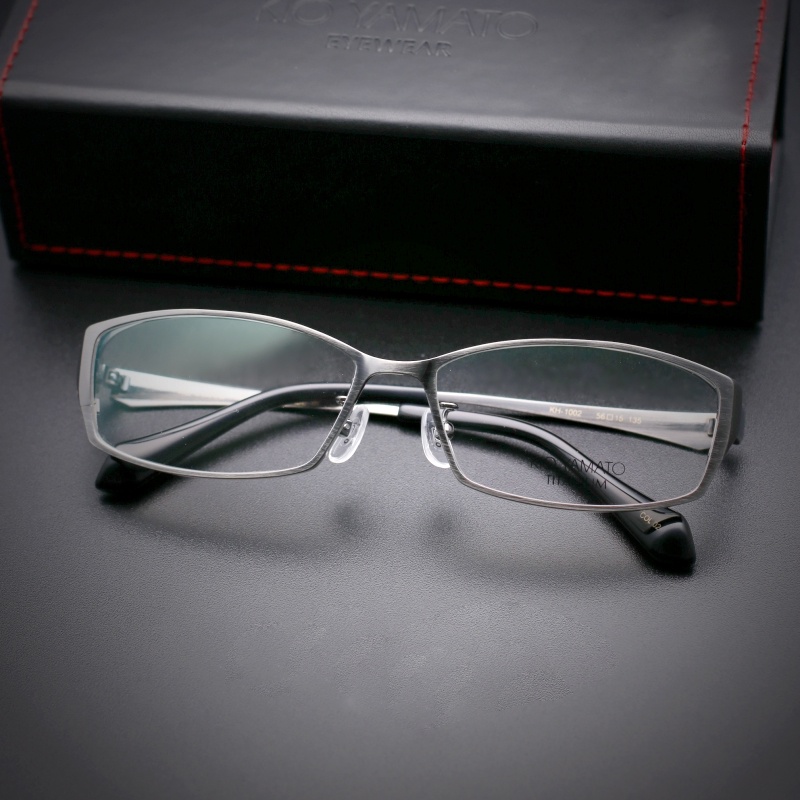 KIO YAMATO KH1002 日本手工眼鏡｜男方框純鈦眼鏡框 男生品牌眼鏡框【幸子眼鏡】