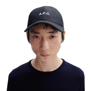 現貨秒發 衝銷量 A.P.C. embroidered logo denim cap 品牌刺繡牛仔帽 INDIGO 帽子