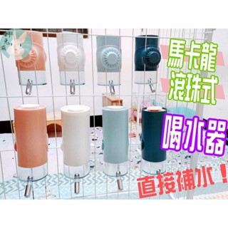 <現貨>滾珠飲水器 寵物飲水器 掛式飲水器 狗狗飲水器 兔子飲水器 貓咪飲水器 700ML 防翻 雙面可掛