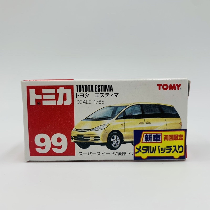 Tomica No.99 TOYOTA ESTIMA 紅標