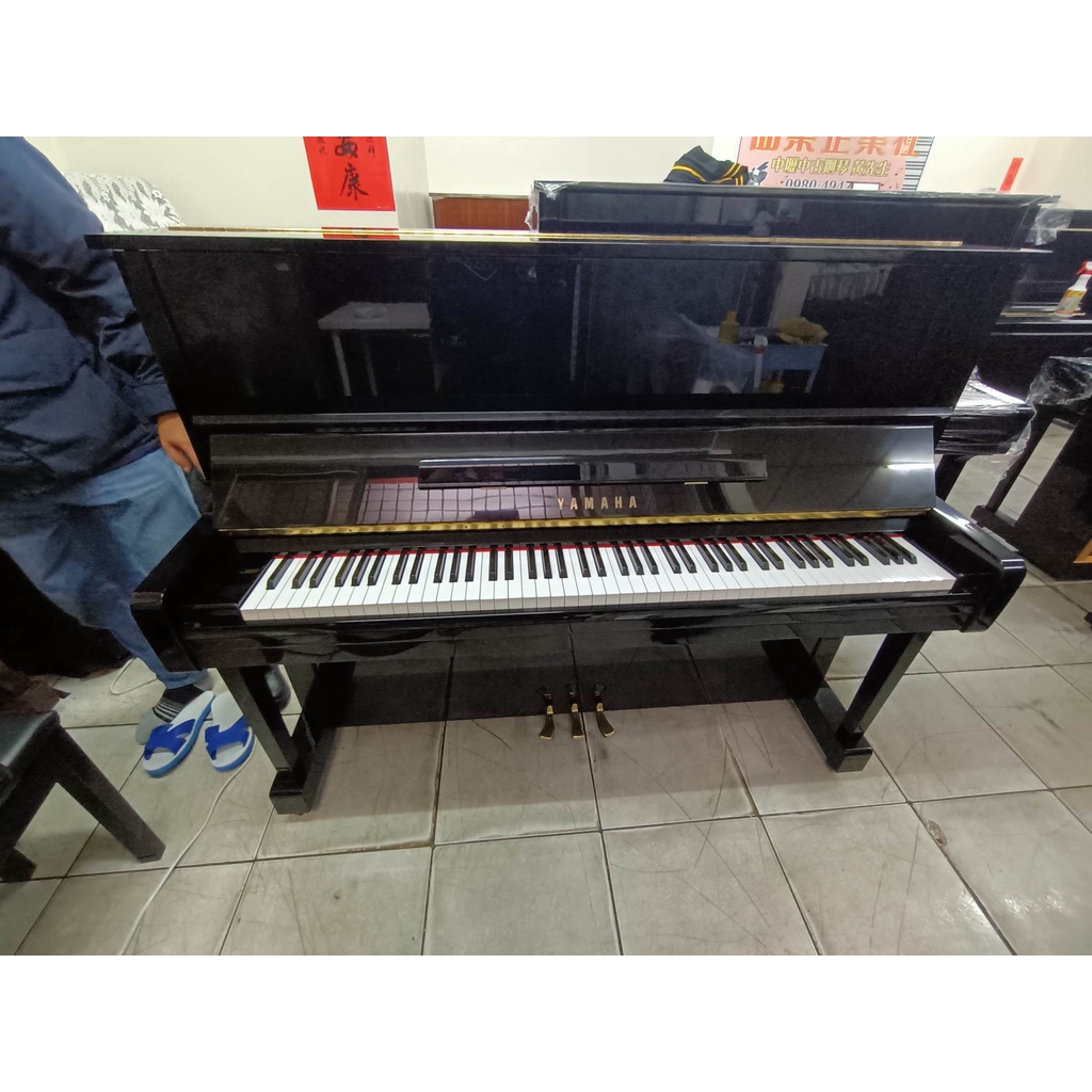 (已售，補貨ing)便宜出售 台灣山葉 YT17xxxx號 YAMAHA U1 二手鋼琴 48800 中壢中古鋼琴黃先生