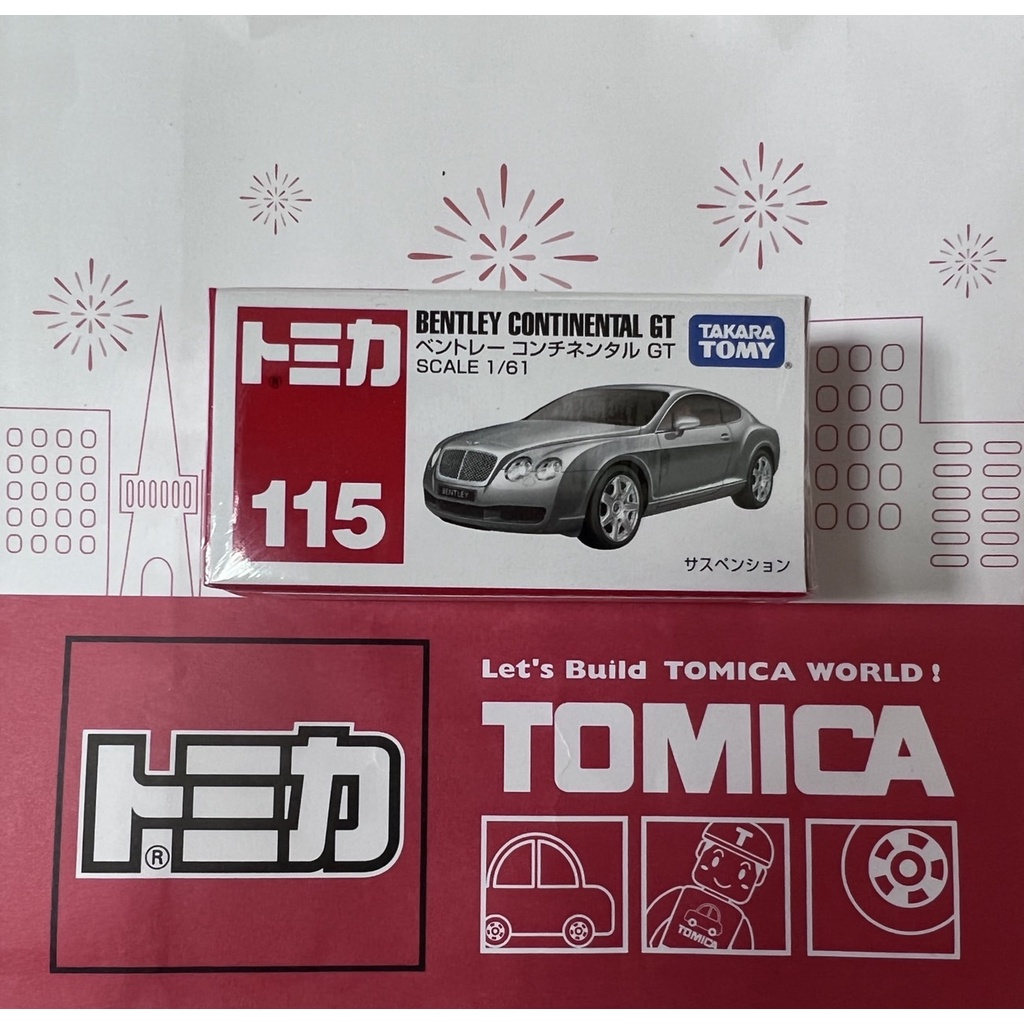 TOMICA  115  BENTLEY CONTINENTAL GT  賓利   (全新封膜未拆)    ＊現貨＊