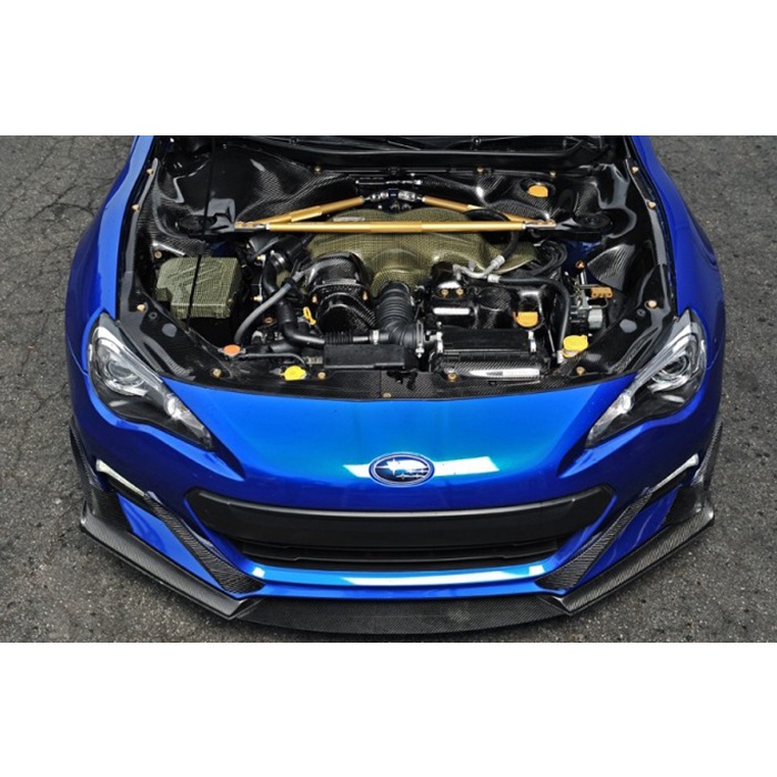 （全台可安裝）速霸陸BRZ 進口FT86 GT86 PJDM 高品質碳纖維升級水箱片 隔熱板 冷卻箱蓋