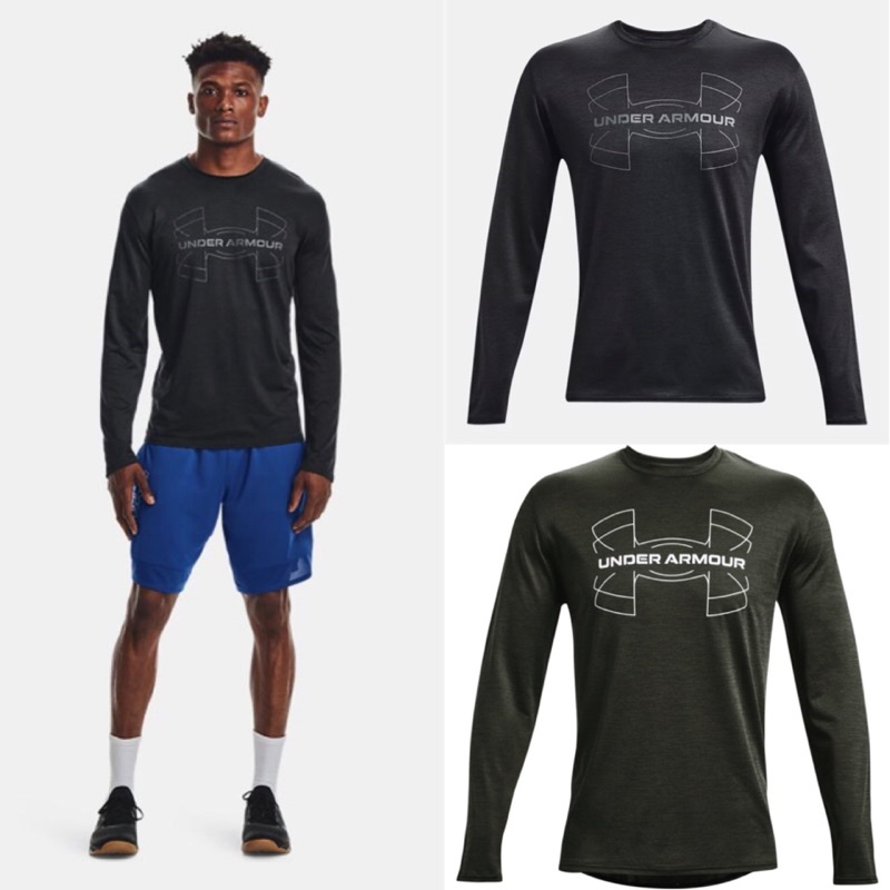 ➕鞋家➕UA Under Armour 男 Training Vent 長袖 排汗 運動上衣 1366144