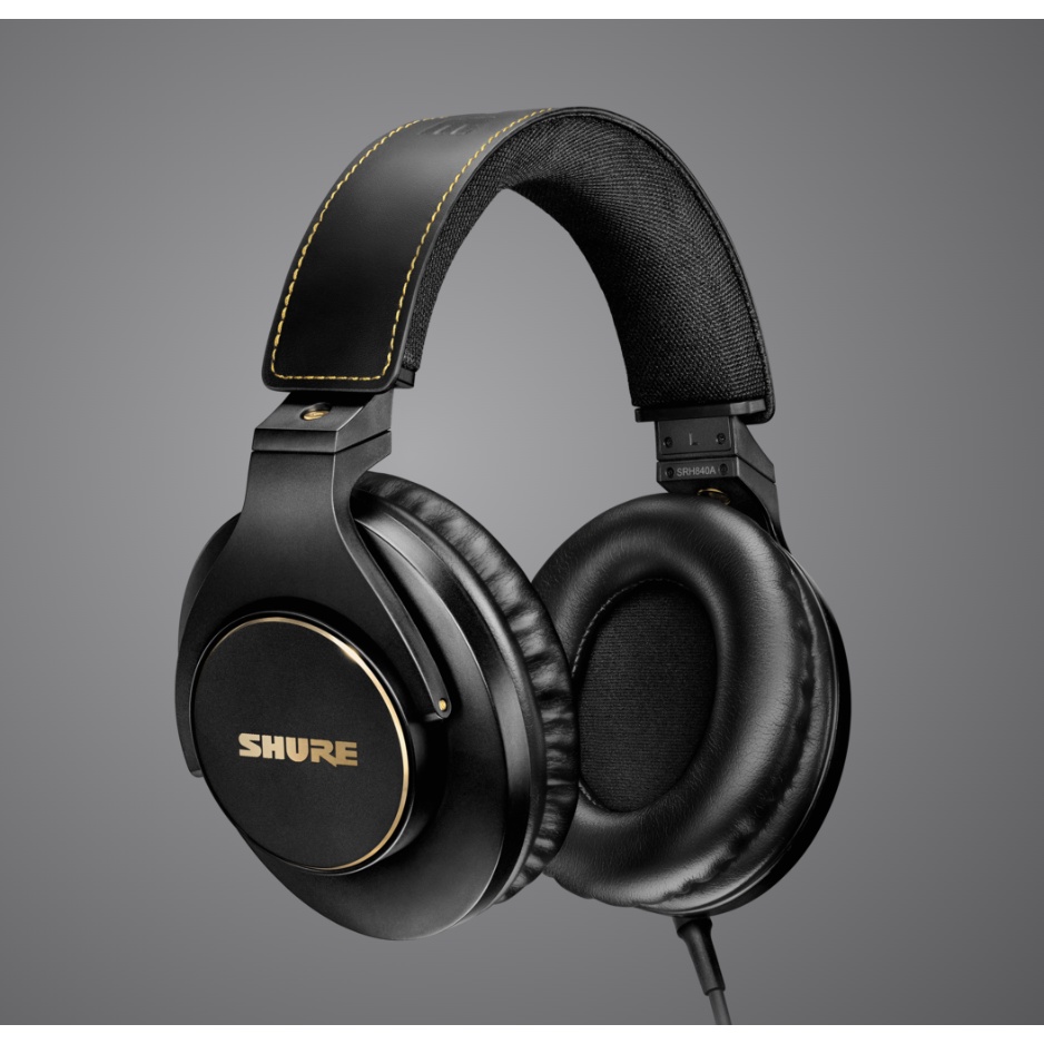 【名人樂器】Shure SRH840A 耳罩式耳機 原廠公司貨 保固兩年