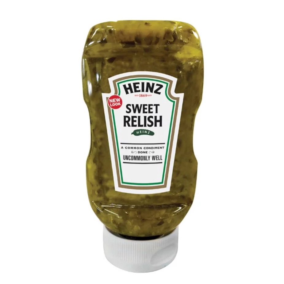 美國 Heinz 亨氏 碎甜黃瓜 碎酸黃瓜 擠壓瓶 357ml sweet relish