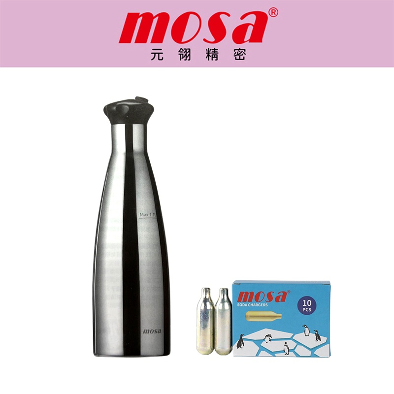 mosa Soda Splash 限時下殺 1.1L隨身型氣泡水機 附氣彈 魔泡瓶 氣泡水機 蘇打水機 氣泡瓶 isi