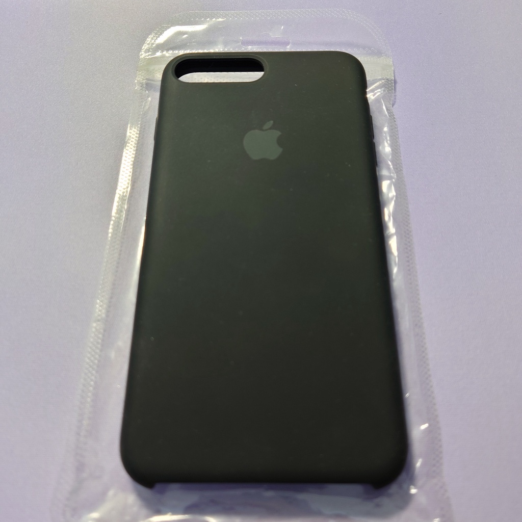 Apple iPhone 8 Plus / 7 Plus 原廠 矽膠保護殼 黑色 Black